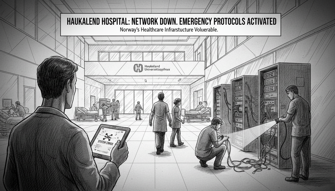 Haukeland University Hospital Activates Emergency Protocols After Network Failure