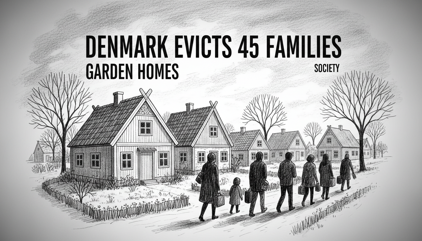 Denmark Evicts 45 Families from Garden Homes