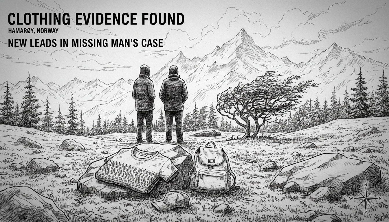 Clothing Evidence Found Near Missing Man's Body