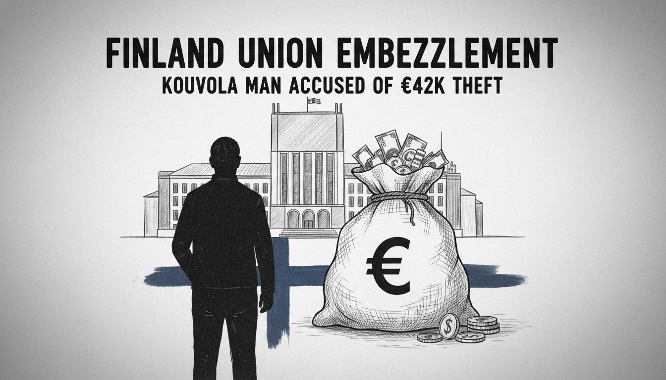 Finland Union Embezzlement: Kouvola Man Accused of €42k Theft