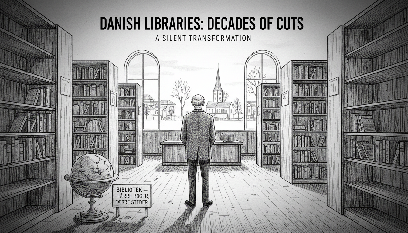 Danish Libraries Lose Books and Staff After Decades of Cuts