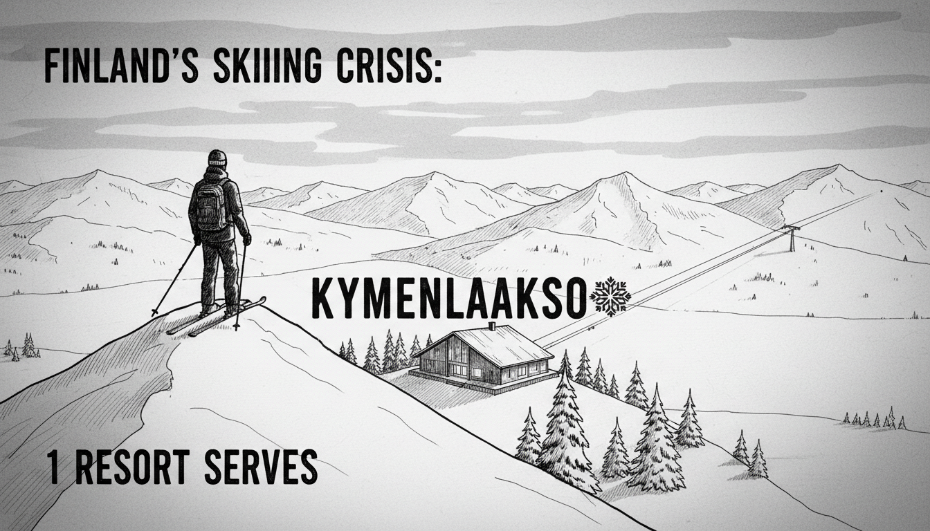 Finland's Skiing Crisis: 1 Resort Serves Kymenlaakso