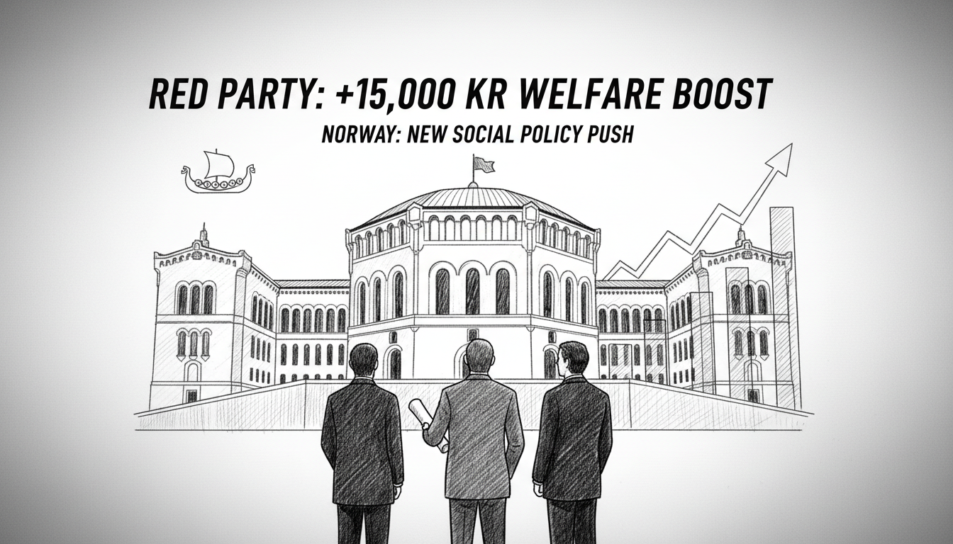 Red Party Proposes Major Increase in Norwegian Welfare Payments