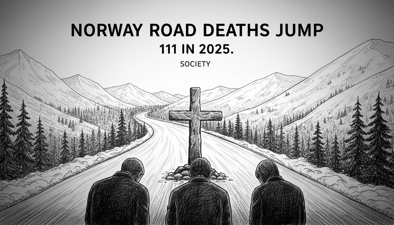 Norway Road Deaths Jump to 111 in 2025