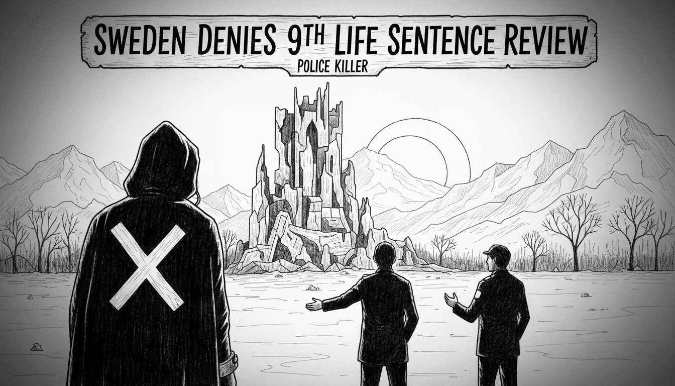 Sweden Denies 9th Life Sentence Review for Police Killer