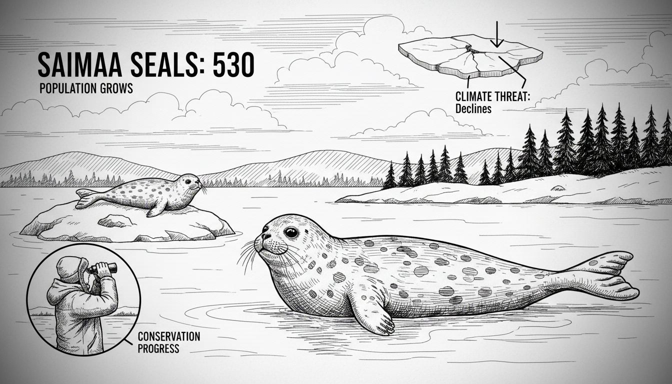 Saimaa Ringed Seal Population Grows to Over 500