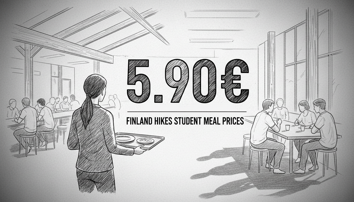 Finland Hikes Student Meal Prices to 5.90 Euros