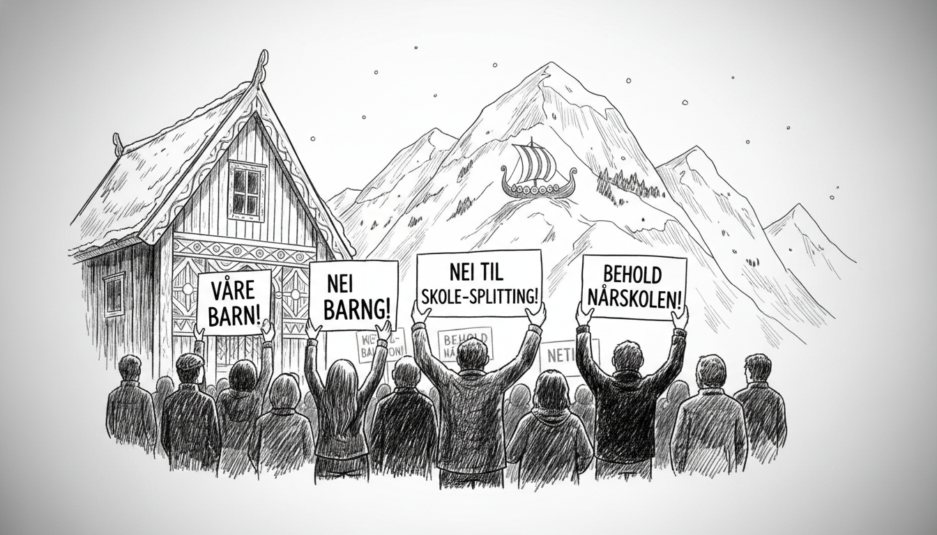 Bergen Parents Protest School Consolidation Plans