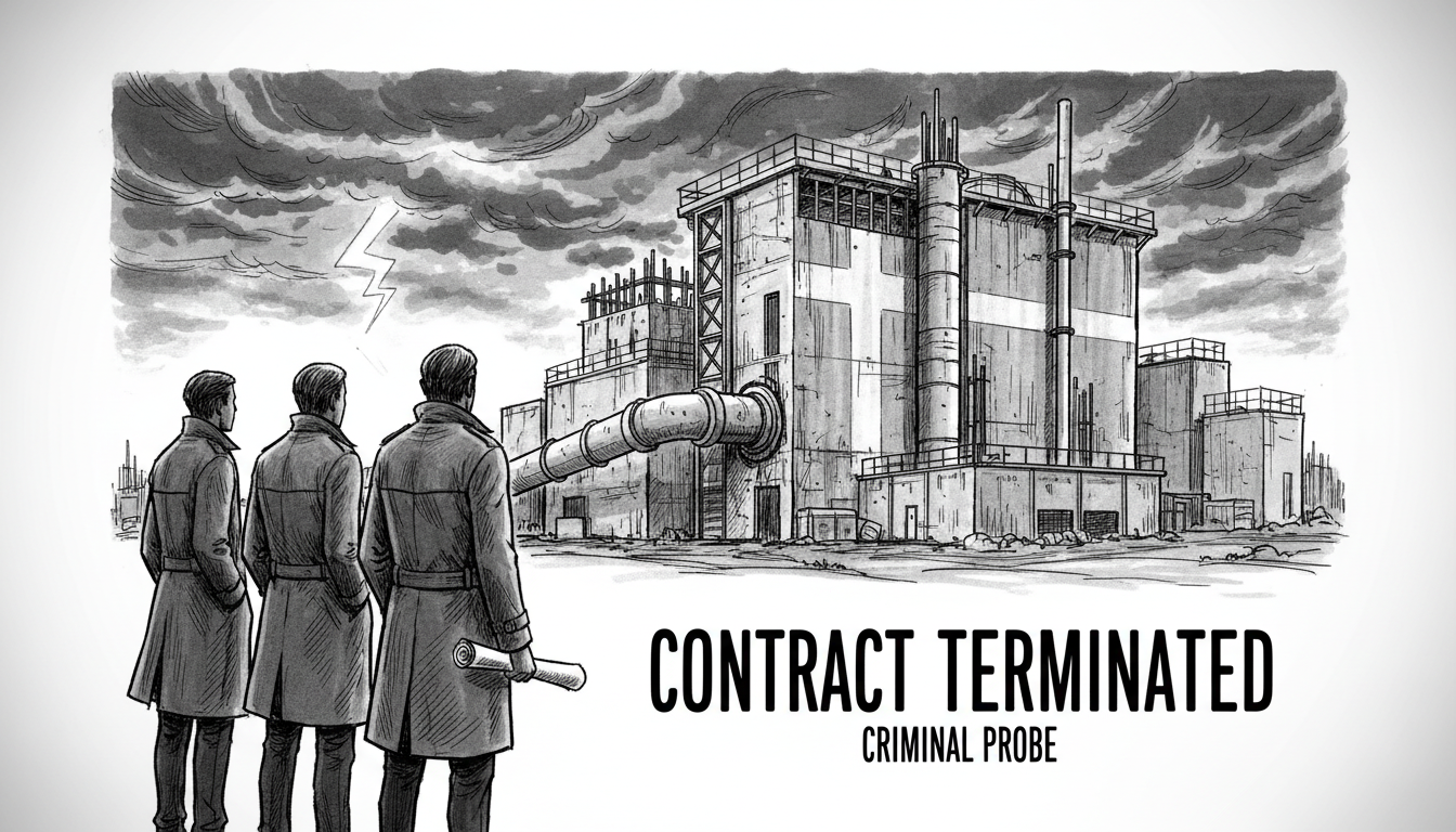 Major Swedish Wastewater Project Contract Terminated Amid Criminal Probe