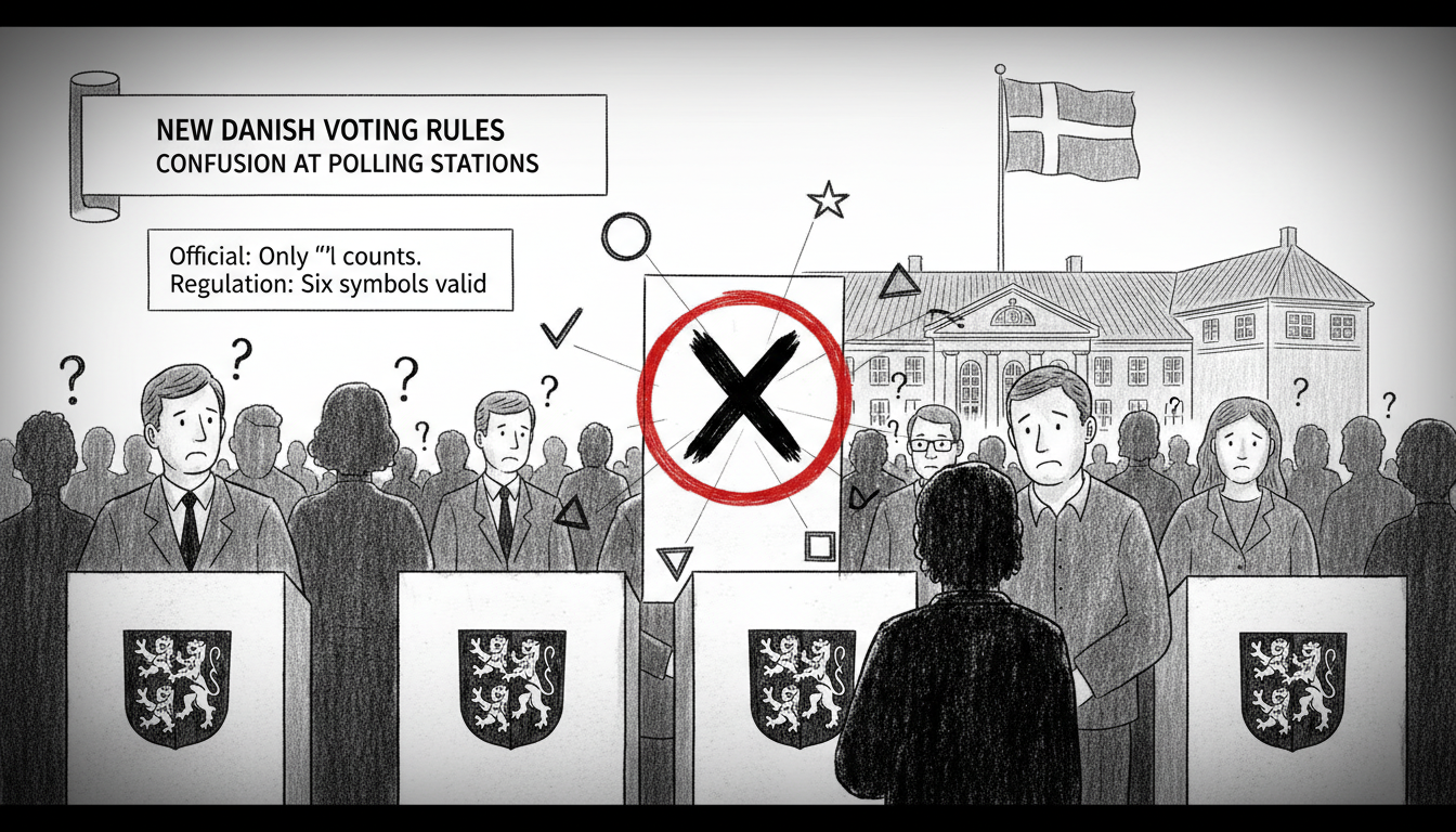 New Danish Voting Rules Create Confusion at Polling Stations