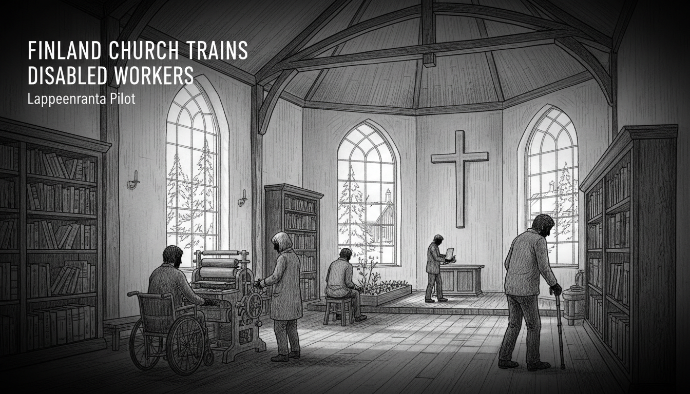 Finland Church Trains Disabled Workers: Lappeenranta Pilot