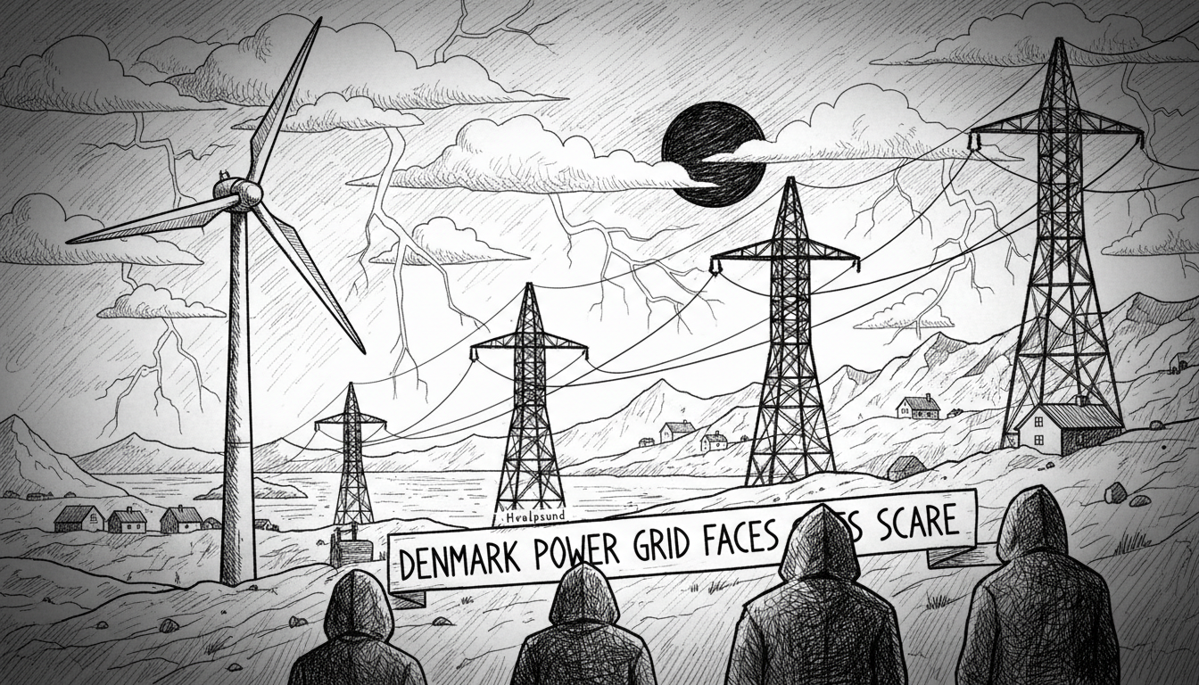 Denmark Power Grid Faces Hvalpsund Scare