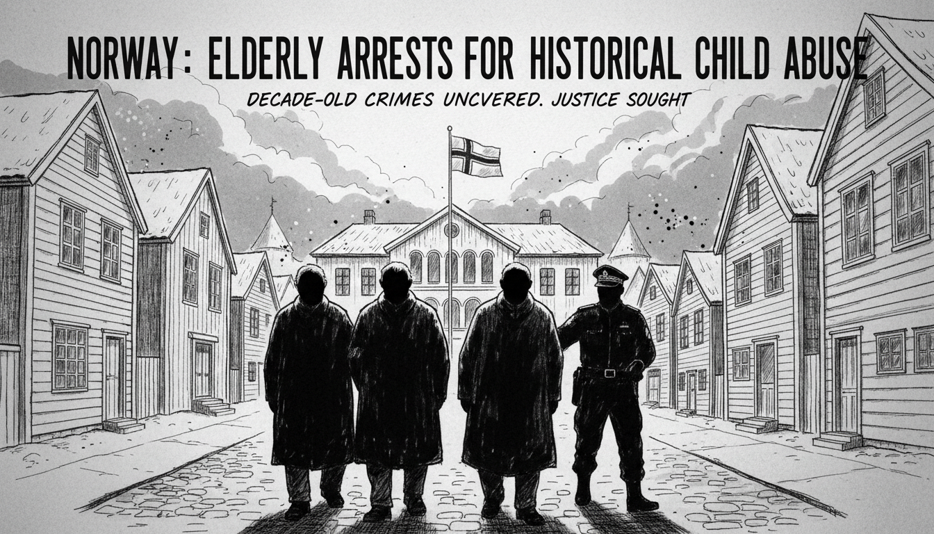 Two Elderly Men Arrested for Historical Child Abuse Cases in Norway