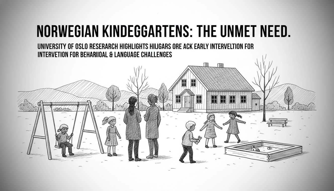 Norwegian Study Reveals Gaps in Kindergarten Support for Children with Special Needs
