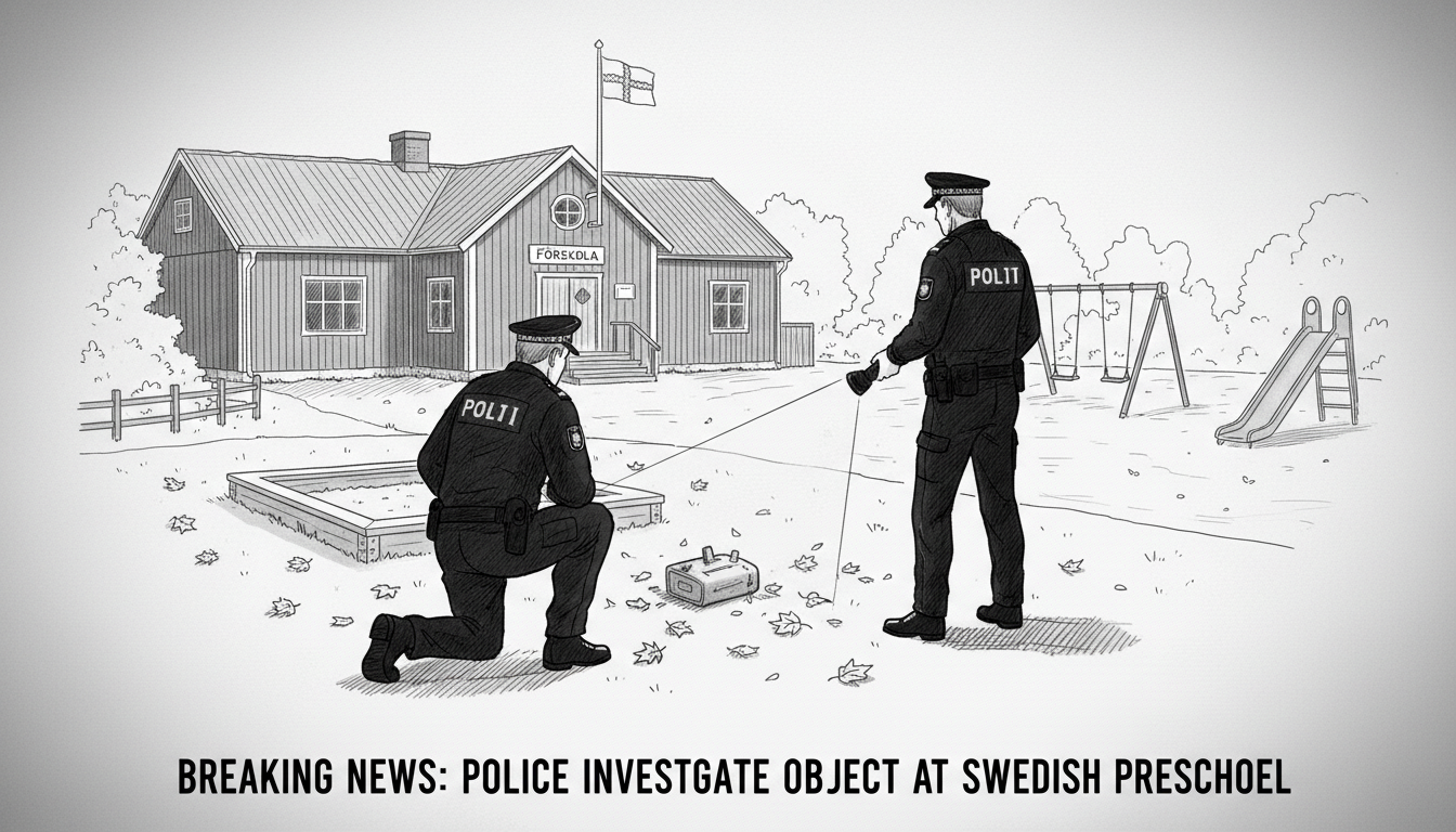 Police Investigate Object Found at Swedish Preschool
