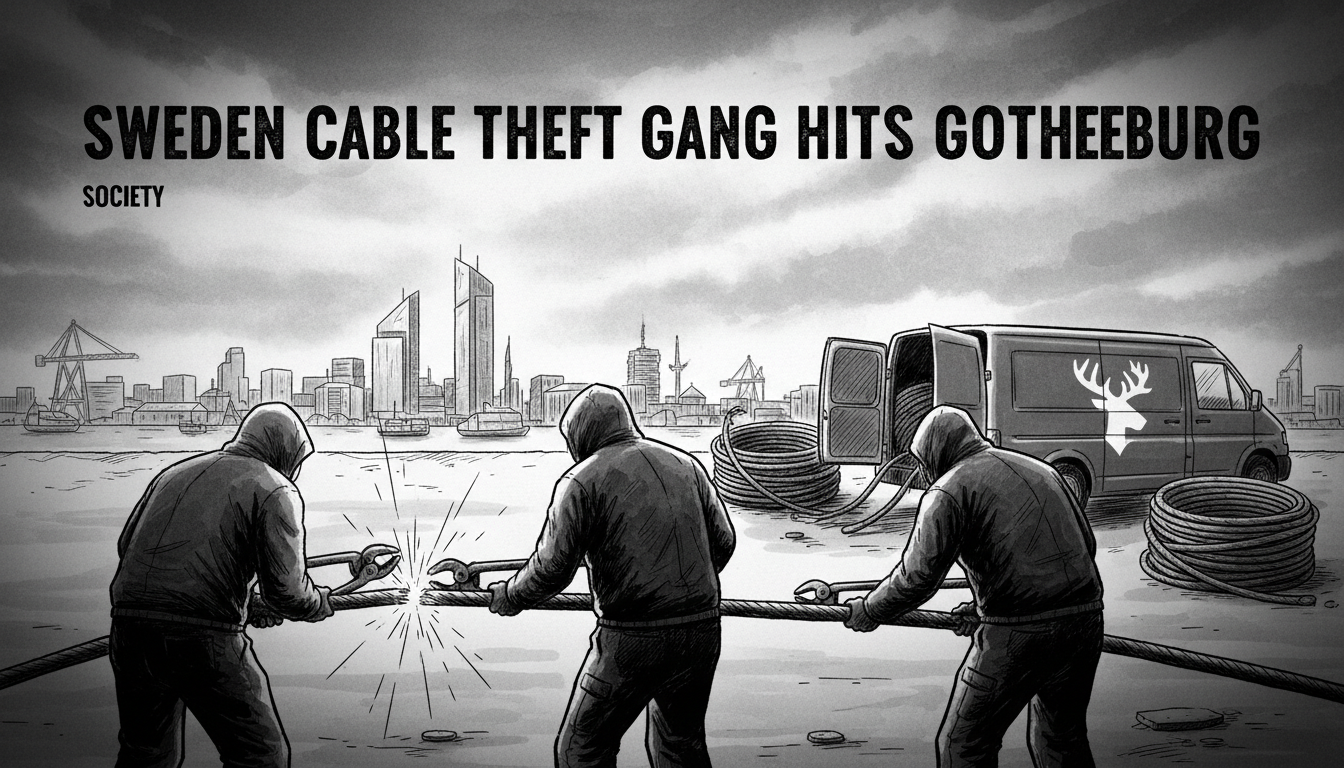 Sweden Cable Theft Gang Hits Gothenburg