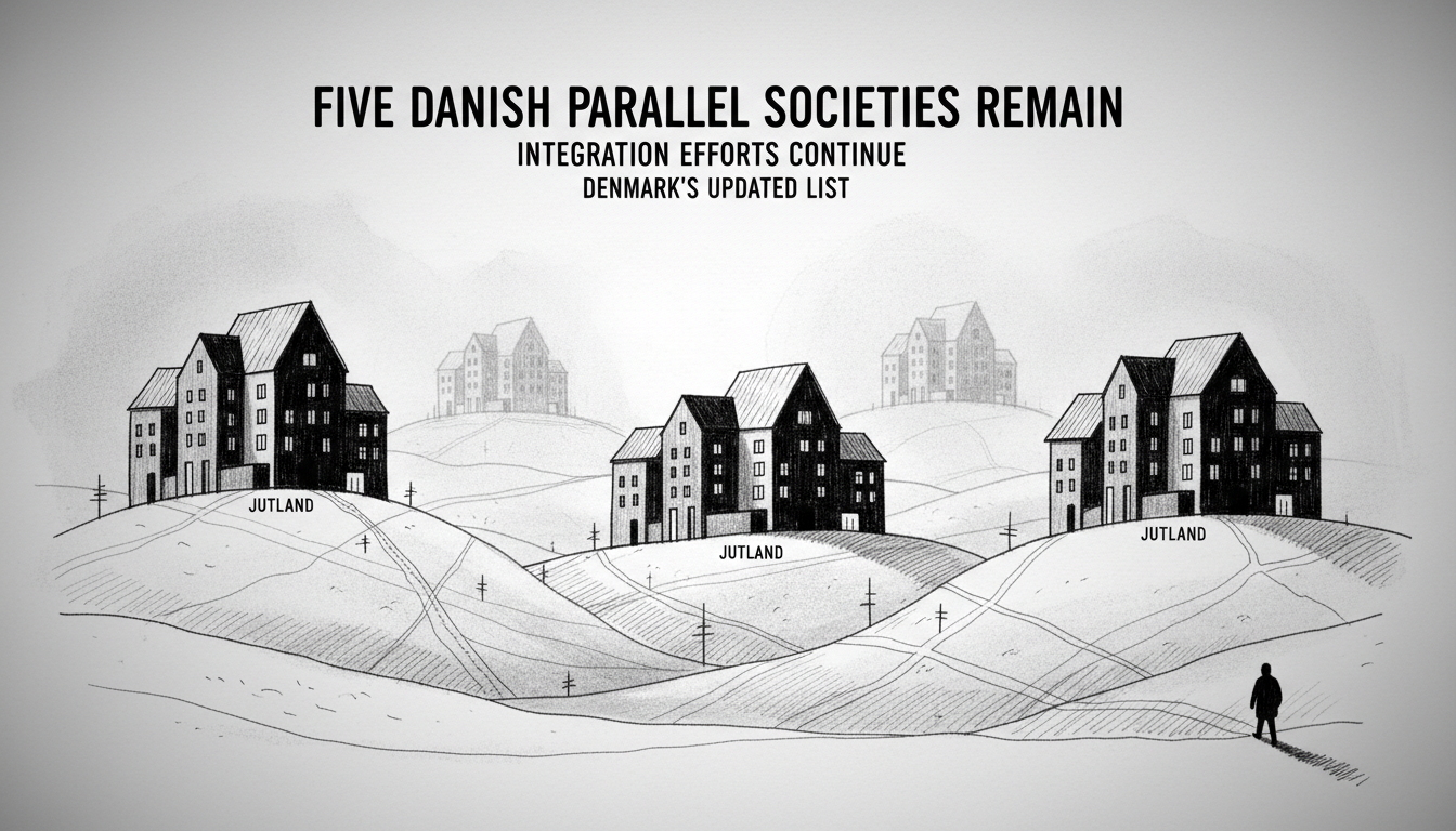 Five Danish Parallel Societies Remain as Integration Efforts Continue