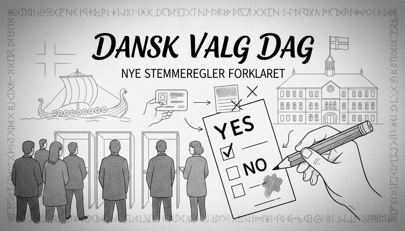 Danish Election Day Guide: New Voting Rules Explained