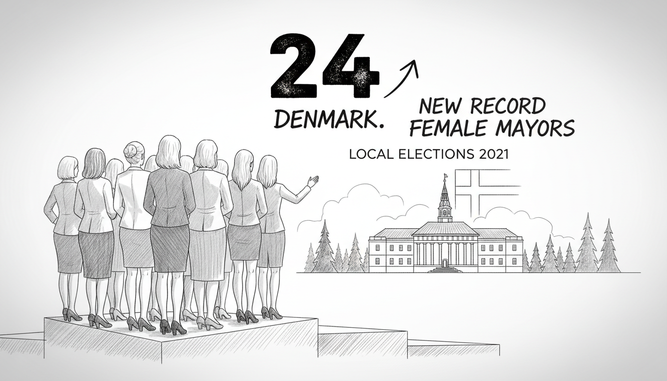 Denmark sets new record for female mayors after local elections