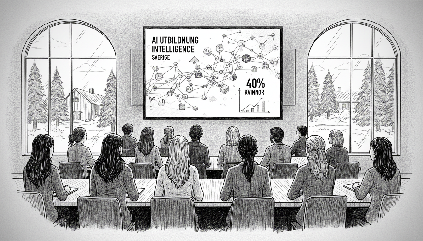 More Women Studying Artificial Intelligence in Sweden