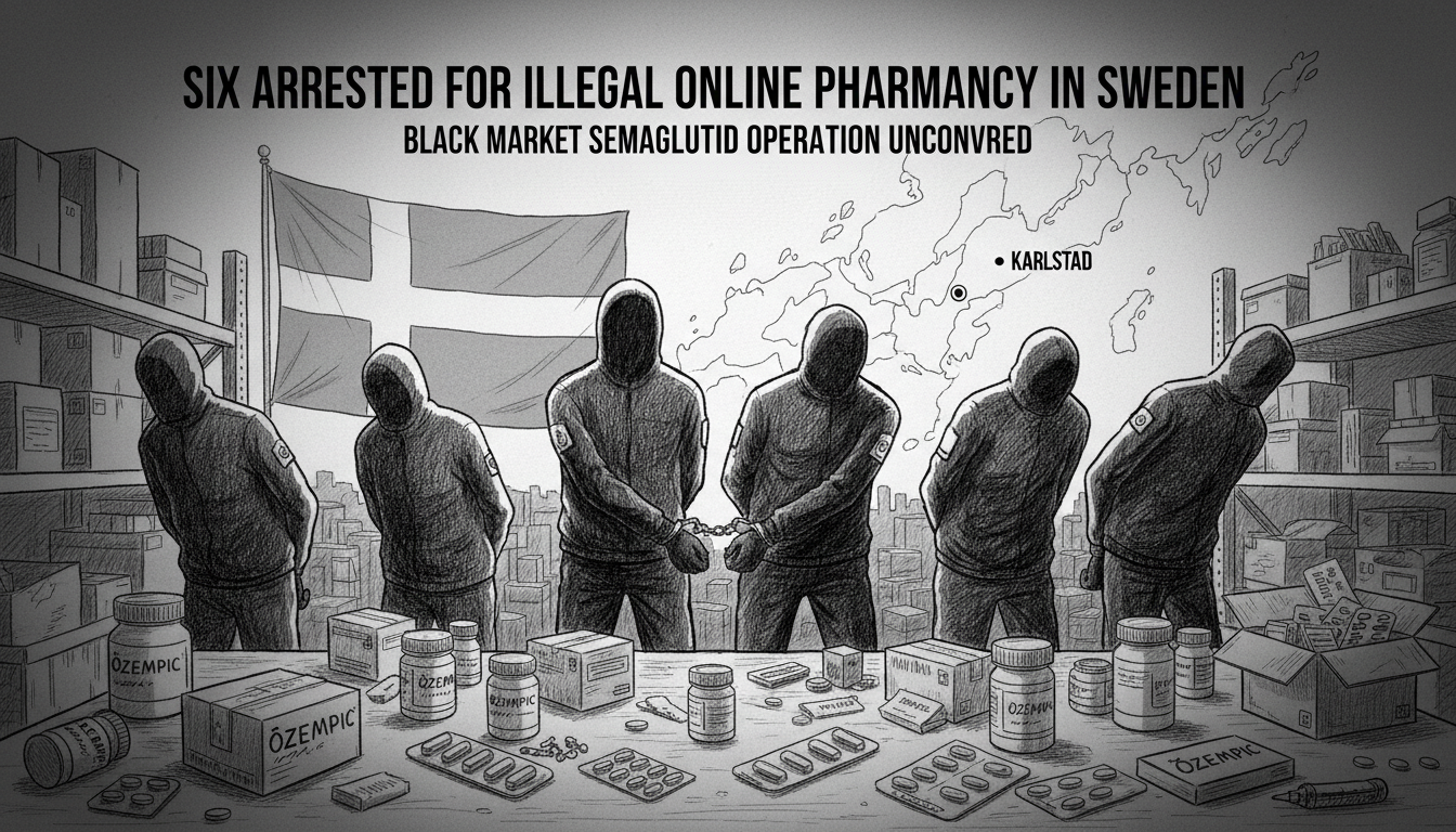 Six individuals remanded in custody for allegedly running an illegal online pharmacy