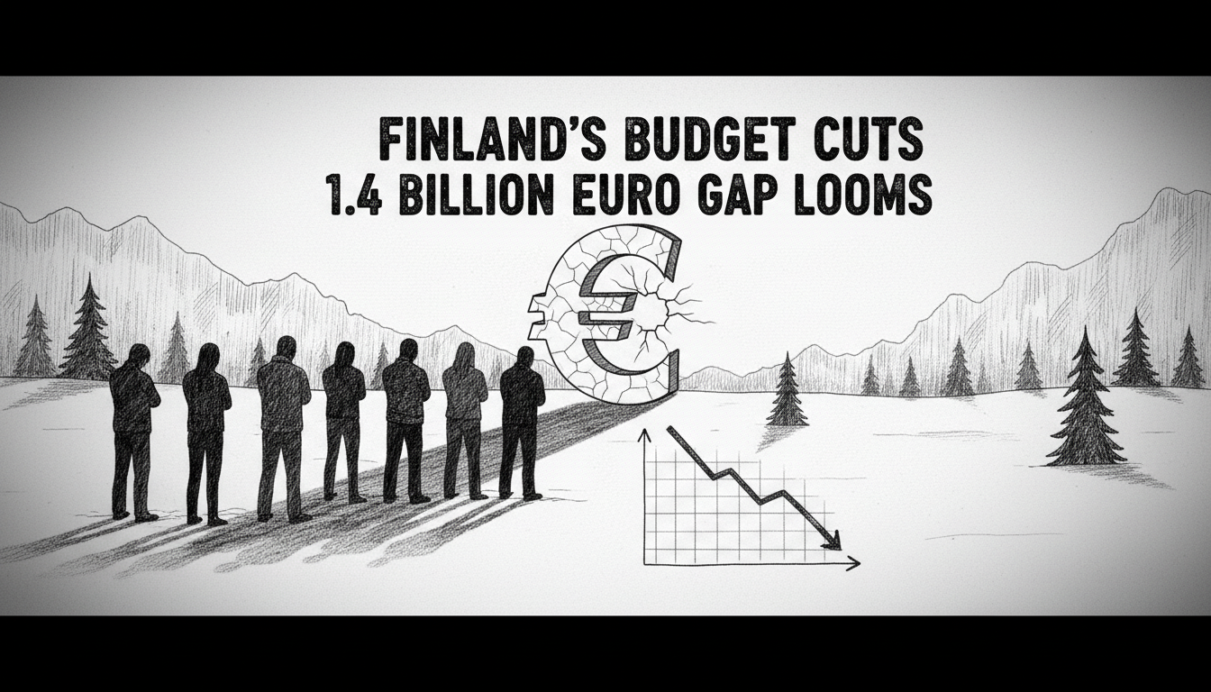 Finland's Budget Cuts: 1.4 Billion Euro Gap Looms