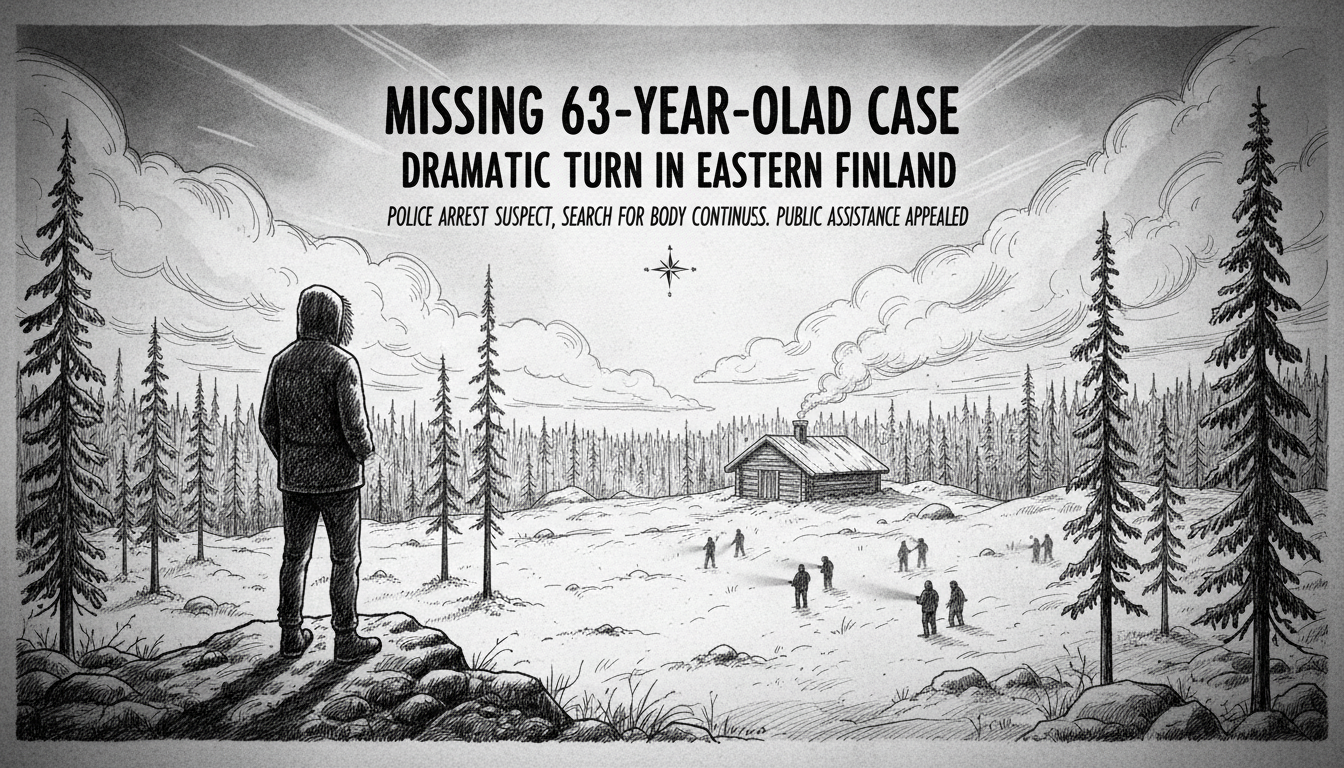 Missing 63-Year-Old Case Takes Dramatic Turn in Eastern Finland