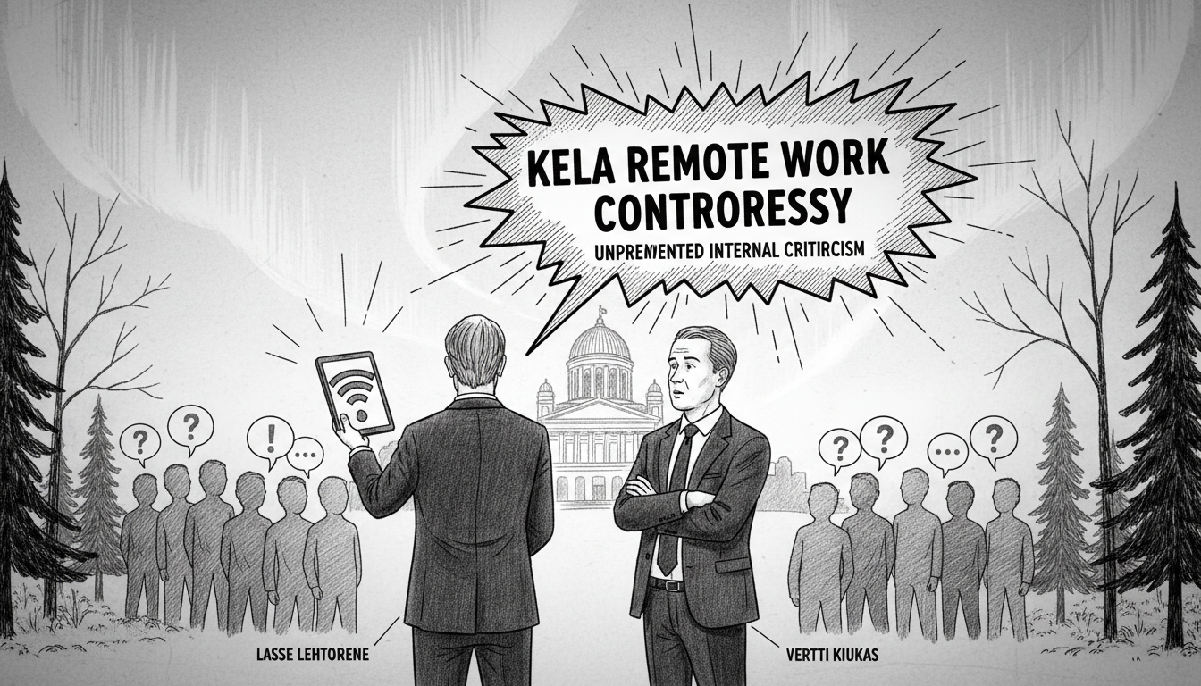 Kela Director Faces Unprecedented Internal Criticism Over Remote Work Comments
