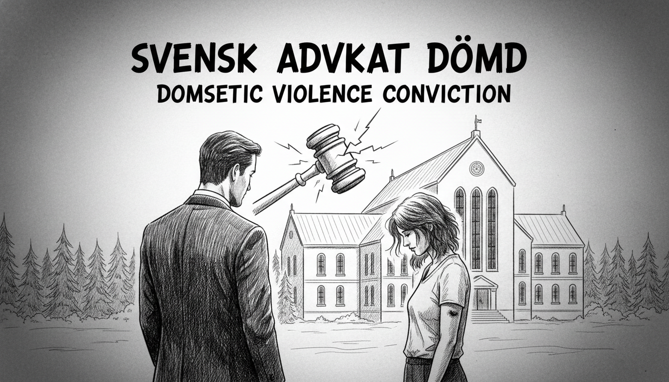 Swedish Lawyer Convicted for Assault in Domestic Violence Case