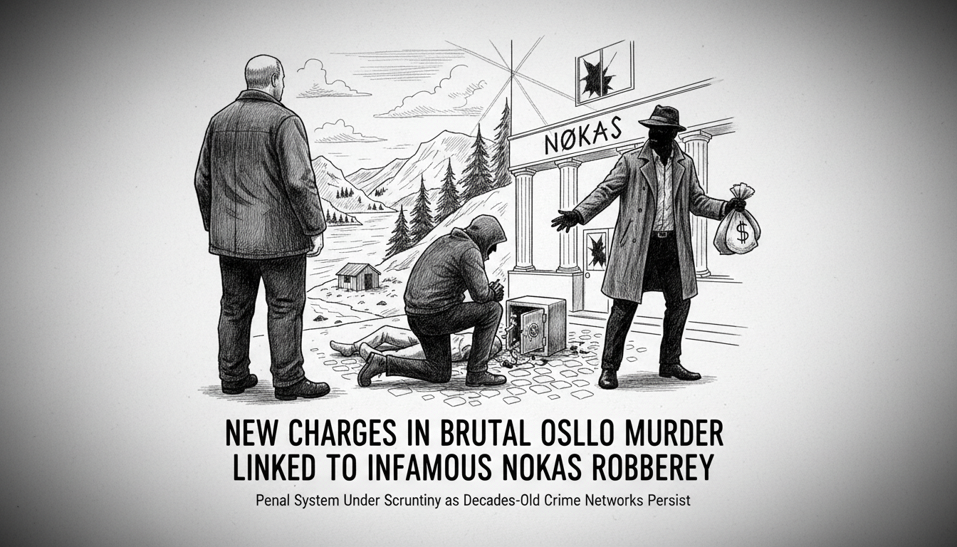 New Charges in Brutal Oslo Murder Case Linked to Notorious Nokas Robbery