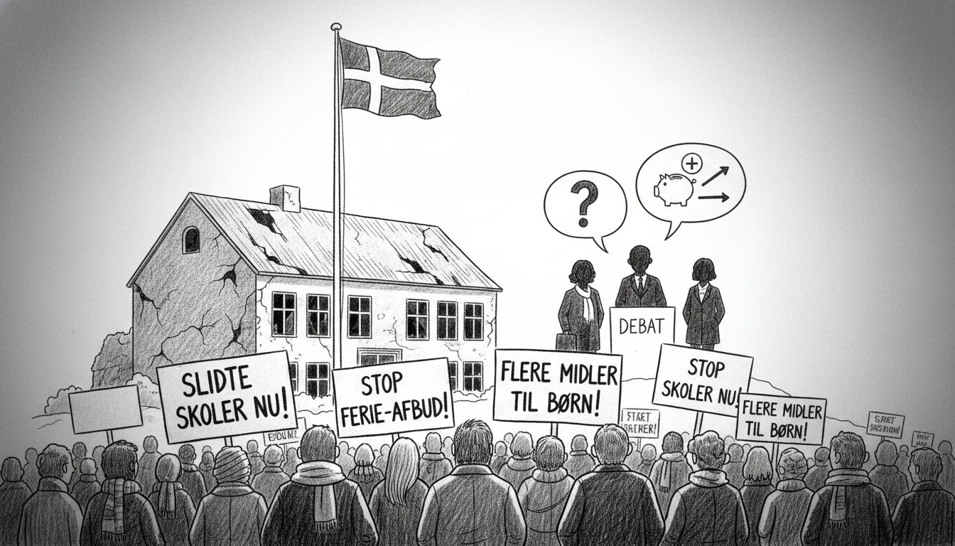 Worn Schools and Canceled Trips: Parents Demand Education Funding Before Key Debate