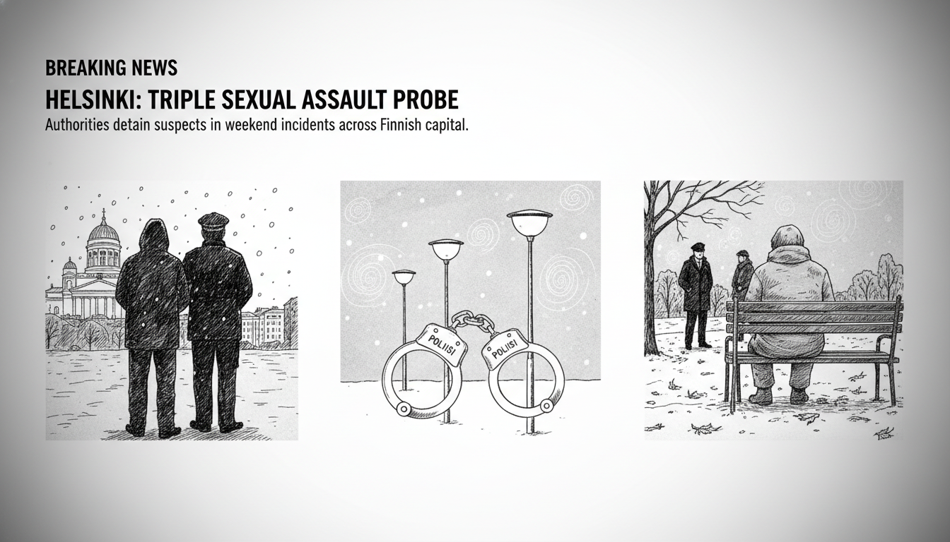 Police Investigate Three Sexual Assault Cases in Helsinki