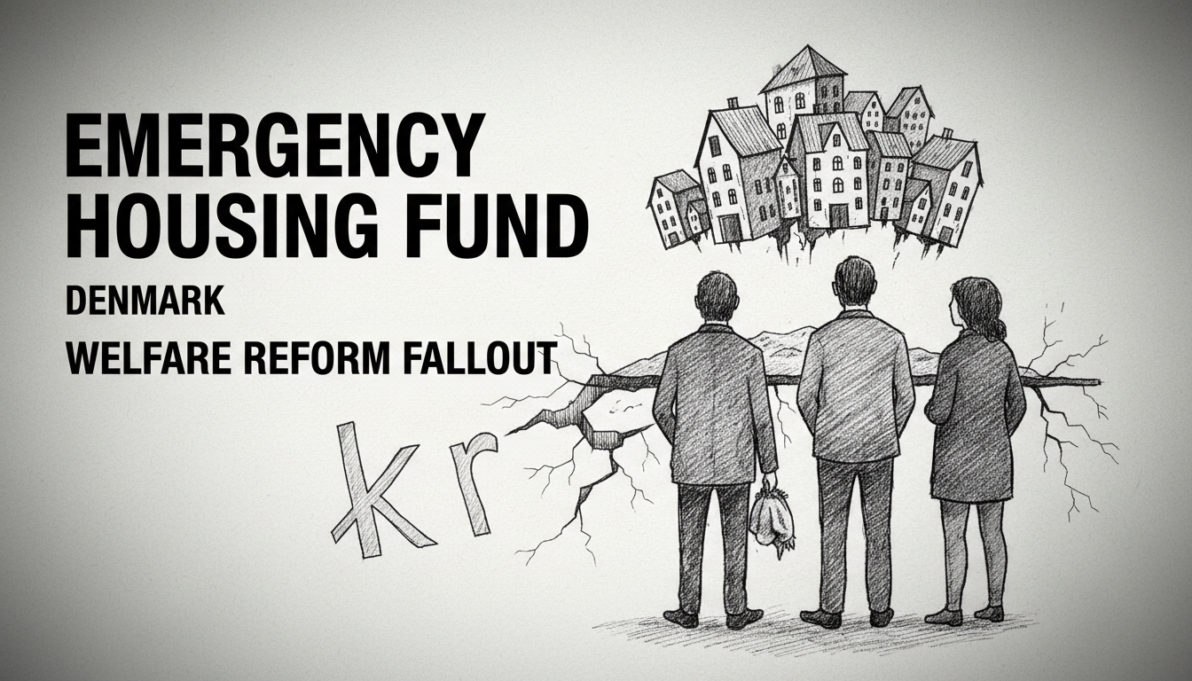 Danish Government Proposes Emergency Housing Fund Amid Welfare Reform Fallout