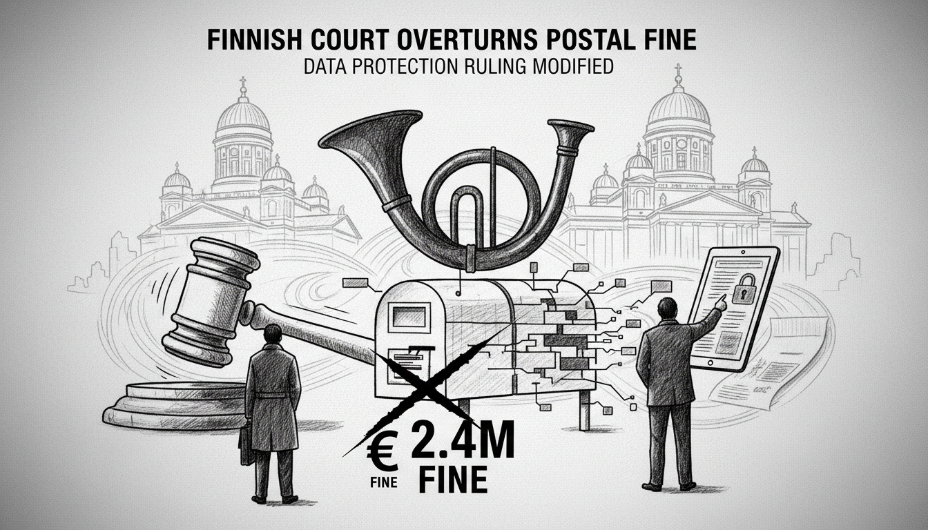 Finnish Court Overturns Postal Service's €2.4 Million Data Protection Fine
