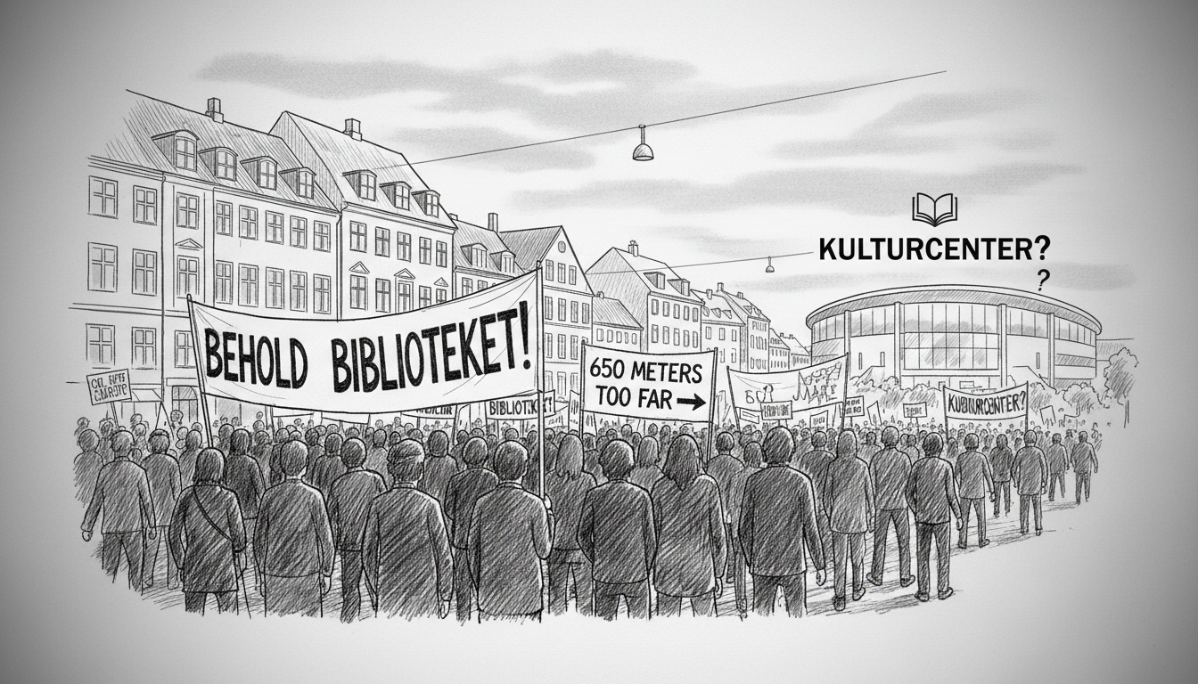 Copenhagen Library Relocation Sparks Major Community Protests
