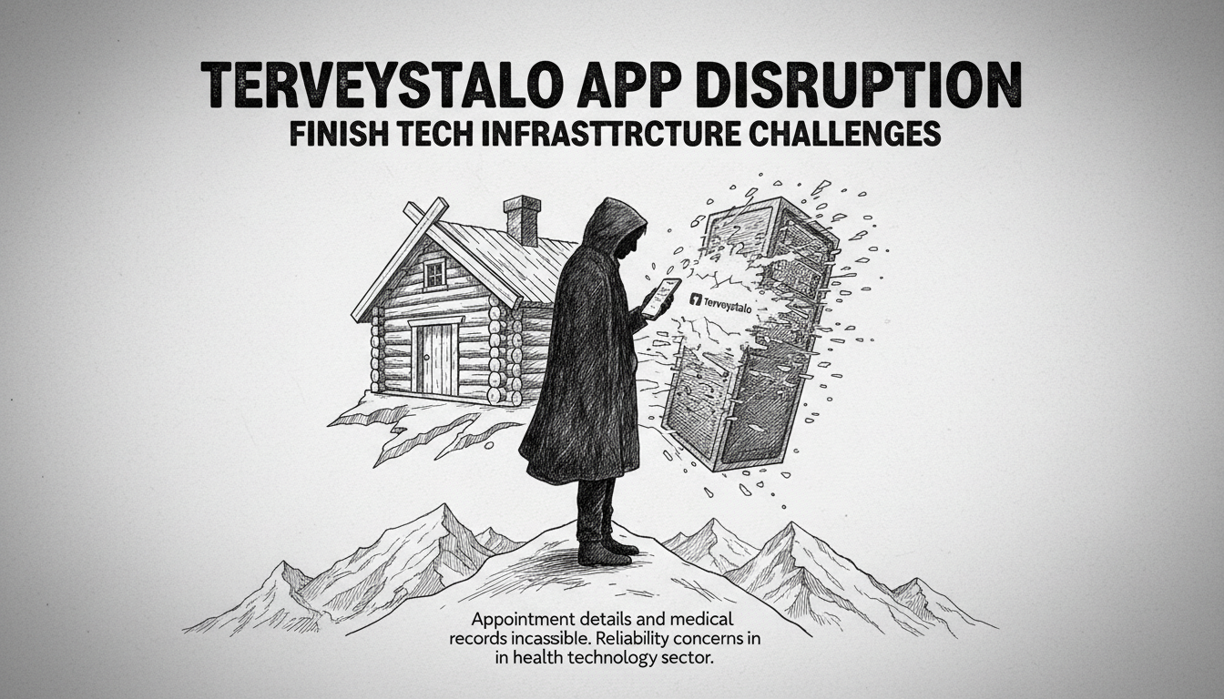 Terveystalo App Disruption Highlights Finnish Tech Infrastructure Challenges