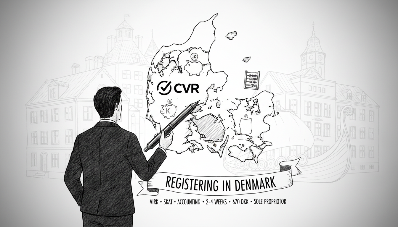 How to Register as Freelancer or Self-Employed in Denmark
