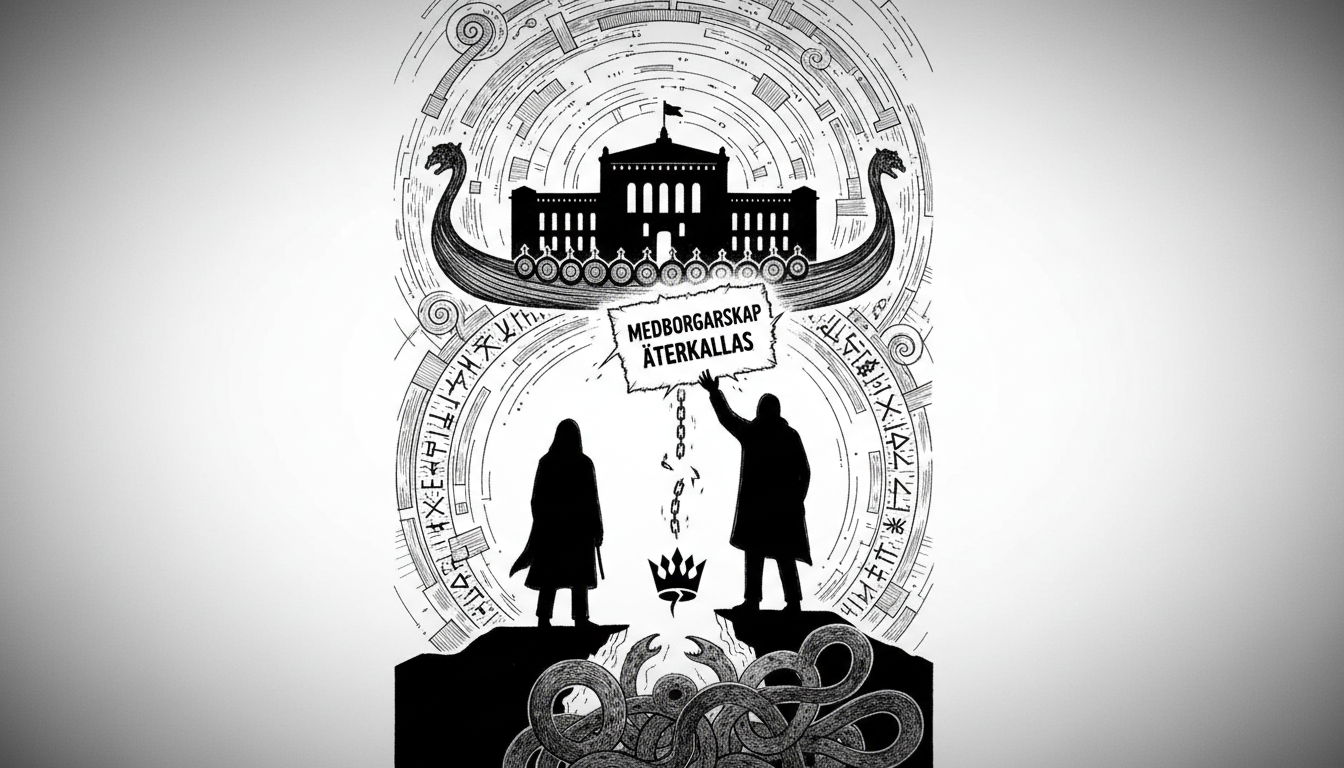 Swedish Government Proposes Stripping Citizenship from Gang Leaders