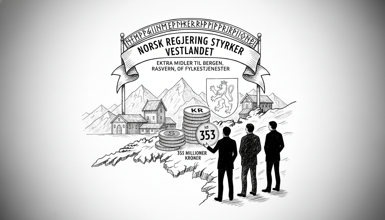 Norwegian Government Boosts Western Municipalities with Additional Funding