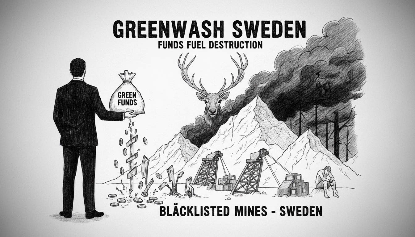 Green Funds Invest in Blacklisted Mines Across Sweden