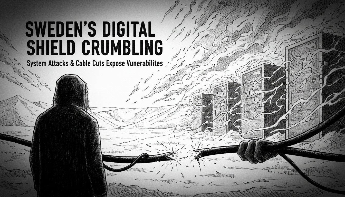 Sweden Faces Growing Digital Infrastructure Threats