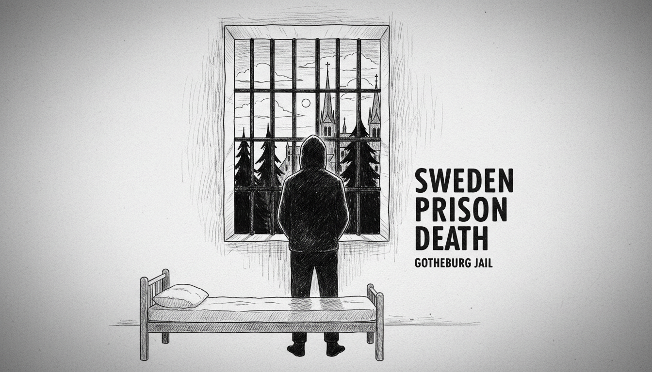 Sweden Prison Death: Person Dies in Gothenburg Jail