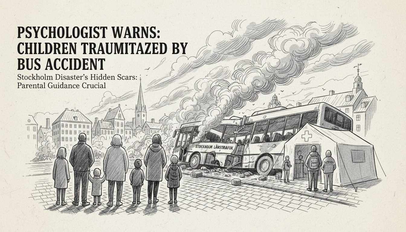 Psychologist Warns Many Children Affected by Major Bus Accident