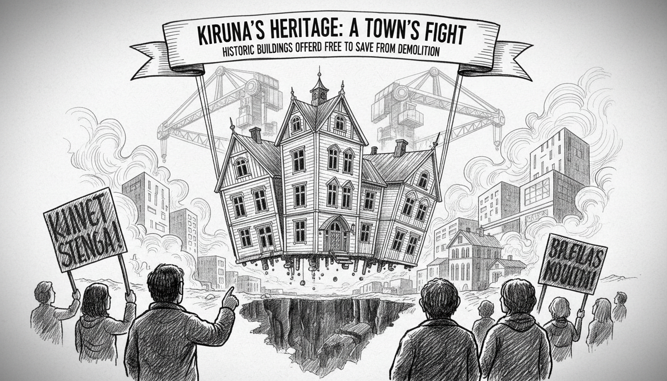 Historic Swedish Buildings Offered for Free to Save from Demolition