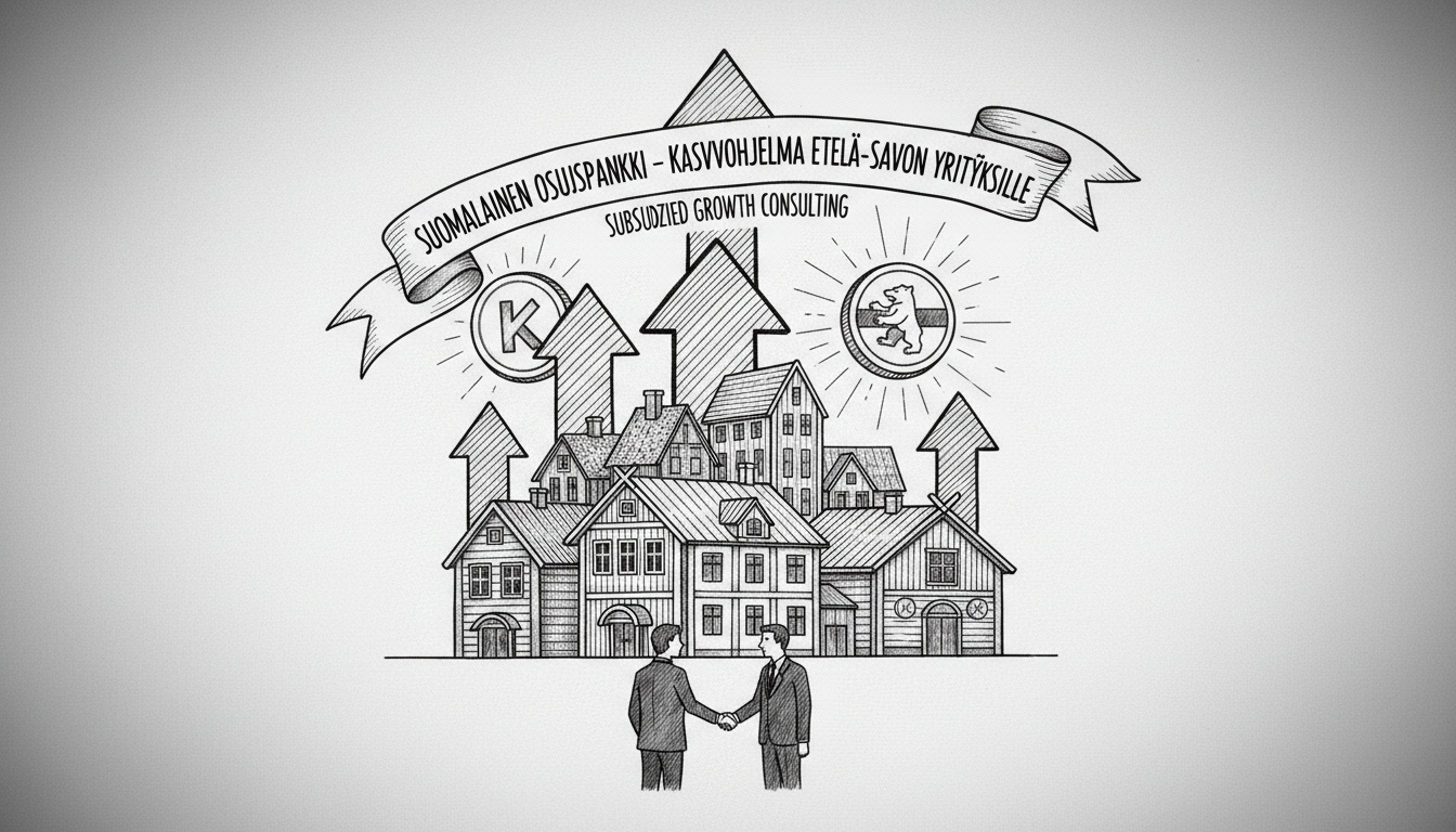 Finnish Cooperative Bank Launches Subsidized Growth Program for South Savo Businesses