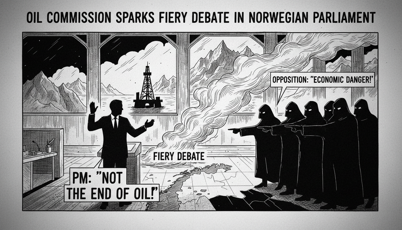 Oil Commission Sparks Fiery Debate in Norwegian Parliament
