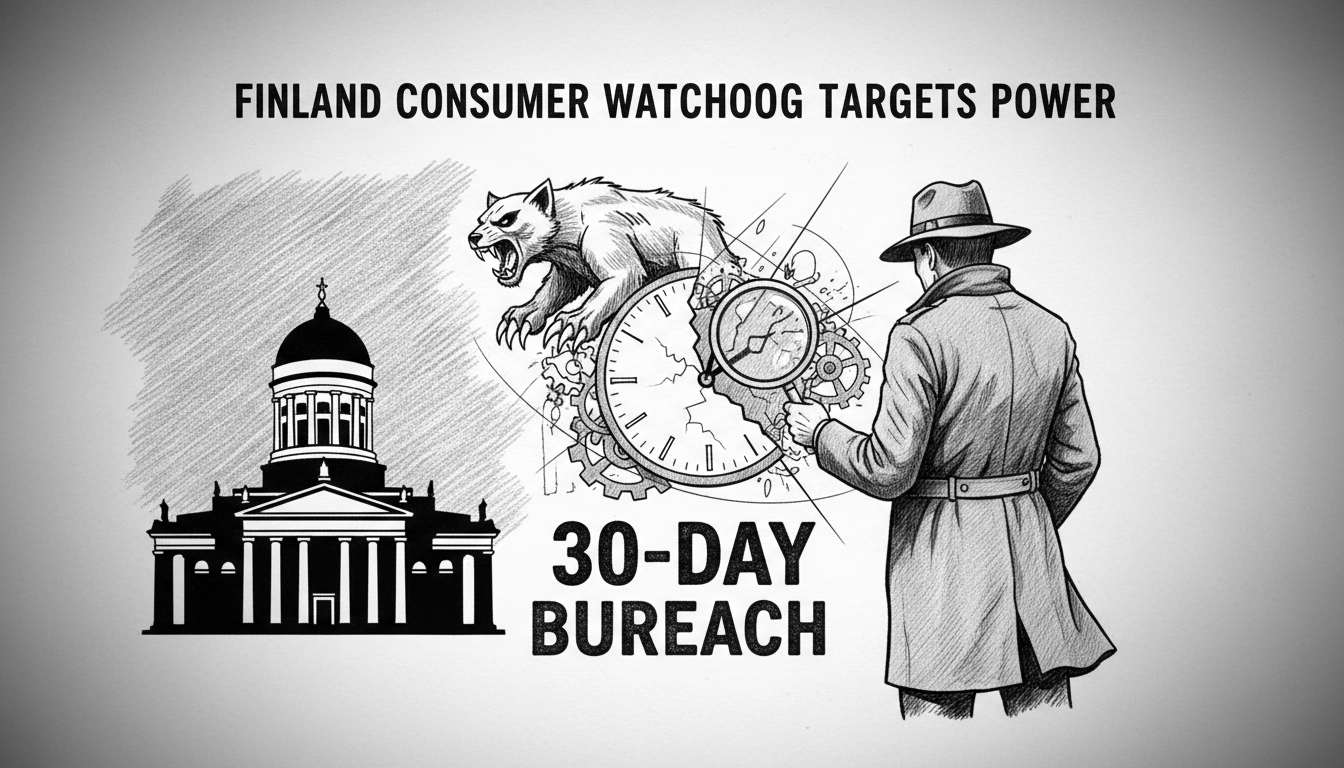 Finland Consumer Watchdog Targets Power: 30-Day Rule Breach
