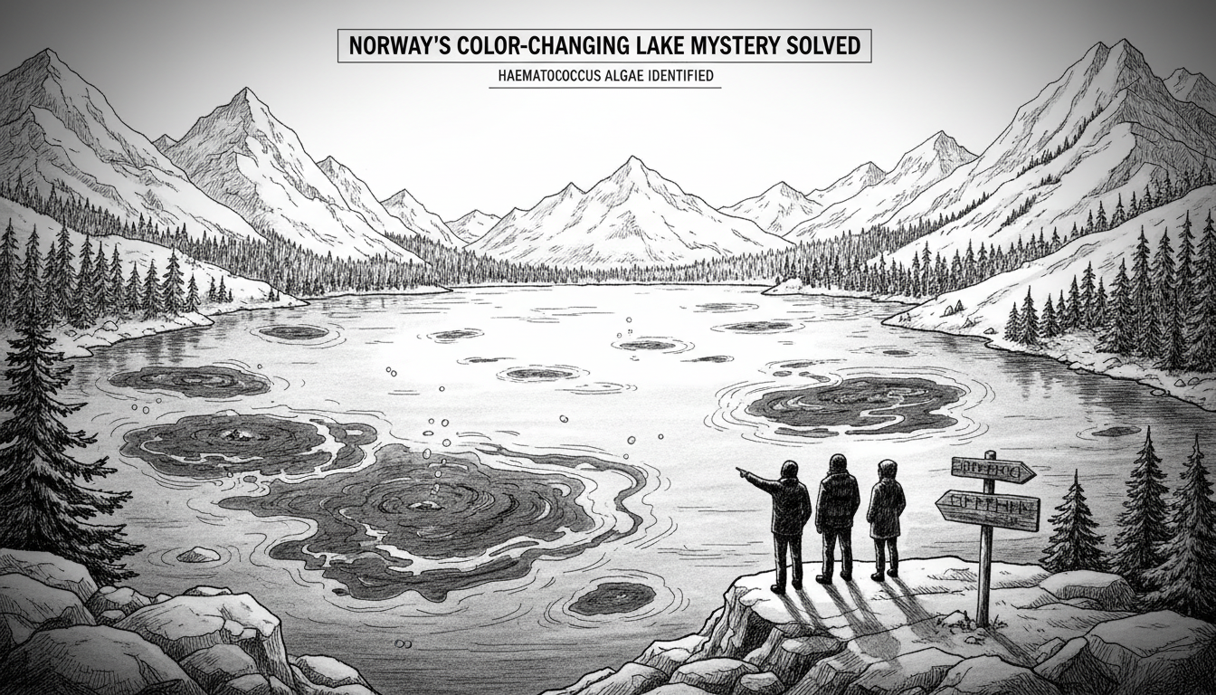 Mystery of Norway's Color-Changing Lake Solved by Scientists