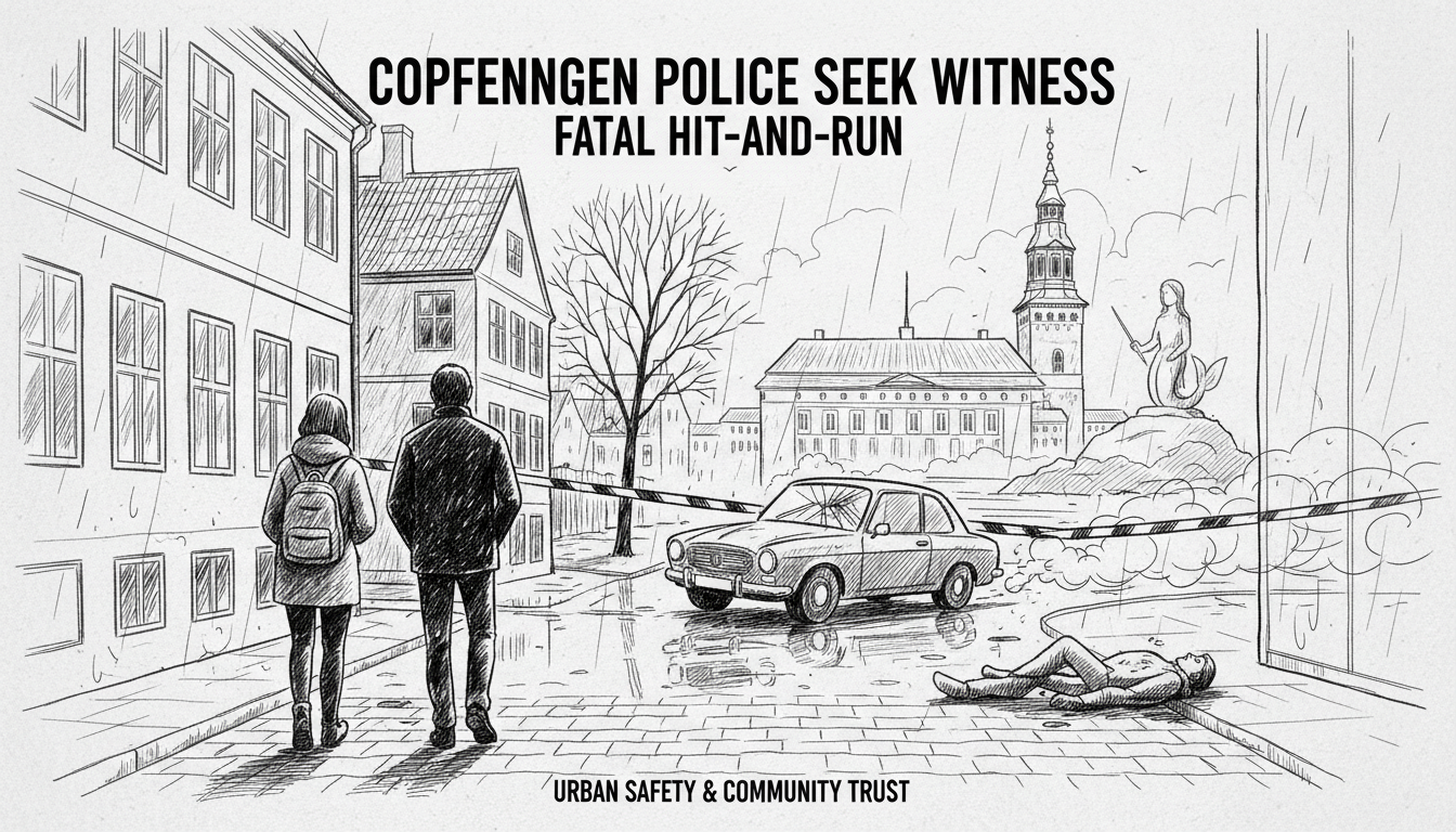 Copenhagen Police Seek Witness After Fatal Hit-and-Run