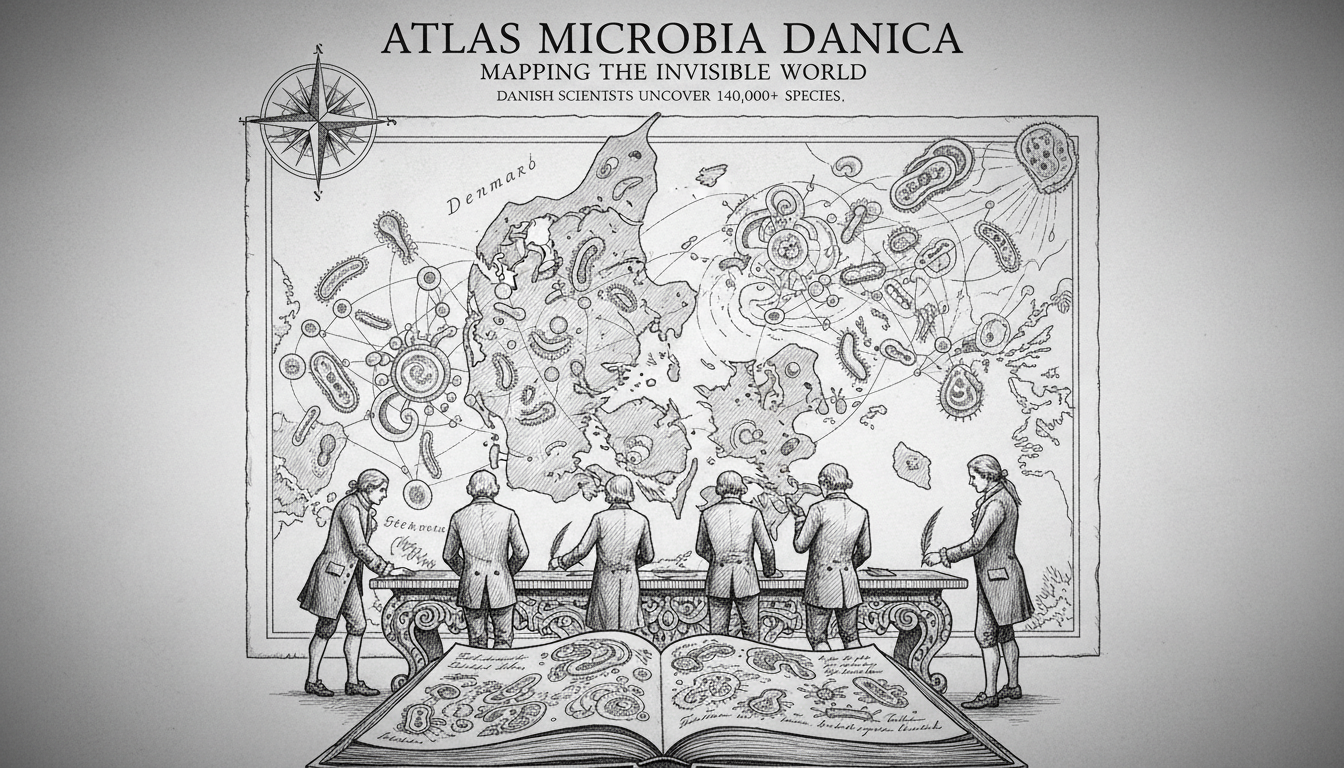 Danish Scientists Map Invisible World in Historic Microbe Atlas